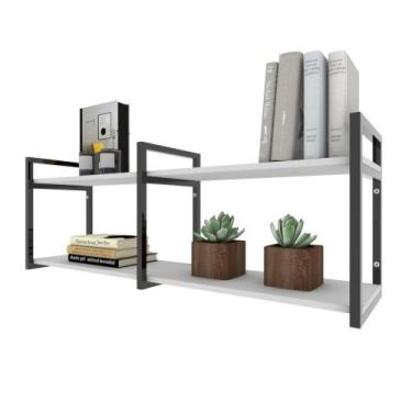 Imagem de Prateleira industrial moveis escritorio quarto estante infantil planta