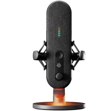 Imagem de Microfone Gamer Steelseries 61601 Alias Bigger Capsule USB, preto