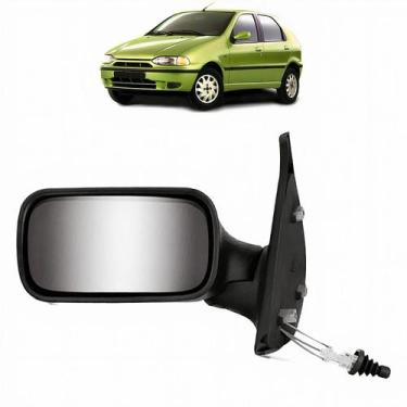Imagem de Retrovisor Palio Siena Weekend 96 97 98 99 2000 com Controle LE 4 PORT
