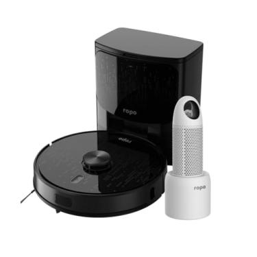 Imagem de Combo Robô Aspirador Ropo Smart Laser Autolimpante 220V + Secapro