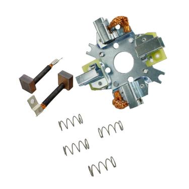 Imagem de Porta Escova Do Motor De Partida jf Audi Peugeot 504 Mercedes Volvo Com 4 Escovas - ikro - IK1151