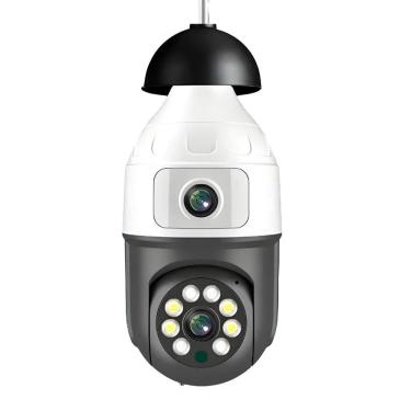 Imagem de Câmera Lâmpada S/Fio Para Segurança Noturna E Monitoramento