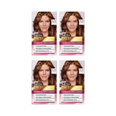 Imagem de Coloraçao Imedia 6.41 Marrom-Kit C/4Un