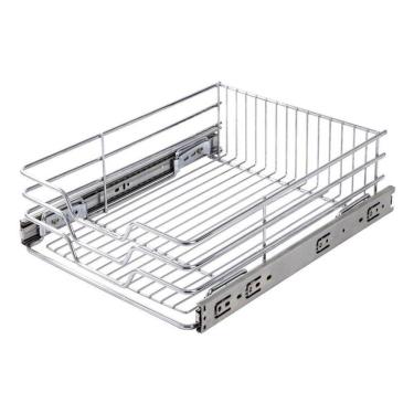 Imagem de Gaveta Fruteira Deslizante Cromada 470x110x450mm 8353 Jomer