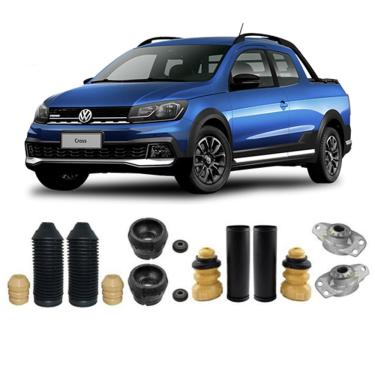 Imagem de Kit Coxim Rolamento Coifa Suspensão Saveiro Cross 2014-2016