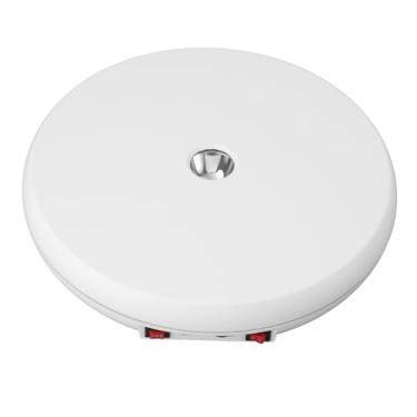 Imagem de Rodoviário Rotativo de 25 Cm de Diâmetro, Capacidade de Carga de Carga de 25 Kg Suporte de Exibição Elétrica Com Luz para Jóias, Relógios e 3D