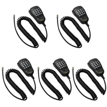 Imagem de Pacote com 5 microfones MH-48A6J DTMF 6 pinos MH-48 alto-falante teclado microfone para Yaesu FT-7800R FT-7900R FT-8800R FT-8900R FT-1500 FT-8100 FT-1900 FT-1900R FT-2600 FT-2600 FT-2600 FT-1900R FT