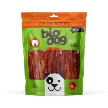 Imagem de Petisco Cães Biodog Gourmet Soft Strips Frango 100g  Macio, Saboroso e