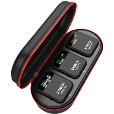 Imagem de Synco G2A2PRO Microfone Wireless- Kit 02 TX, 01RX, 02 Lapela, 03 Cabos, 01 Protetor, 01 Adaptador e 01 Case
