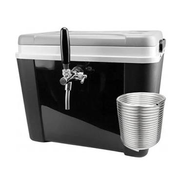 Imagem de BDNET, Chopeira 34l Torneira Italiana C Serpentina Barril 5l -preto