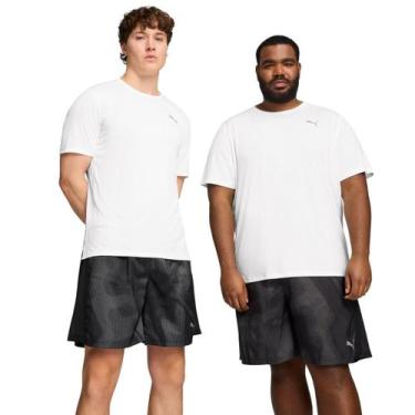 Imagem de Camiseta Puma M/C Run Favorite Masculina 525058-02 BRANCO, Branco, P