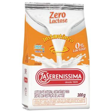 Imagem de Leite em pó Zero Lactose integral instantâneo La Sereníssima 300g - LA