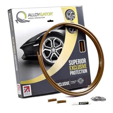 Imagem de AlloyGator Perfil de substituição único | Protetores de roda de liga leve | Apenas substituição única - 1 roda (ronze)