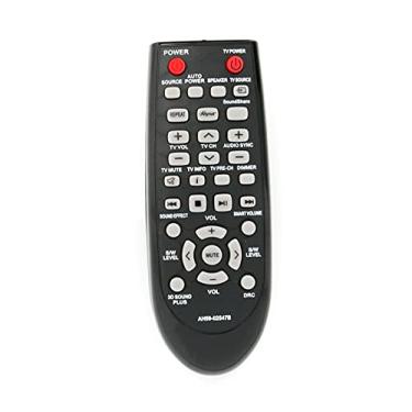 Imagem de ALLIMITY AH59-02547B Controle remoto de substituição compatível com Samsung Sound Bar PS-WF450 HW-F450ZA AH68-02644D-00 HW-F450 HW-FM45C HWF450 HWFM45C PSWF450 AH6802644D00 HW-F450/ZA HW-FM4 5 HWFM45