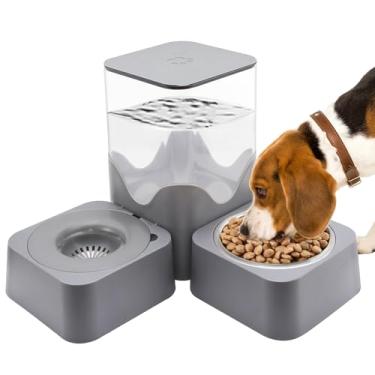 Imagem de Alimentador e dispensador de água 2 em 1, dispensador automático de água para animais de estimação de 2,8 L, adequado para gatos, cães e coelhos de tamanho pequeno e médio