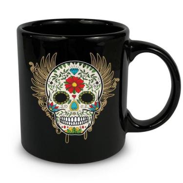 Imagem de Caneca Caveira Sortida 320ml - Cerâmica Regina