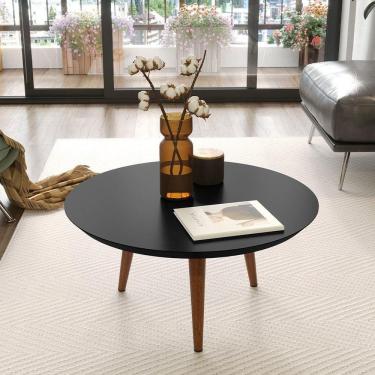 Imagem de Mesa De Centro Luna 591 Preto Acetinado - Patrimar