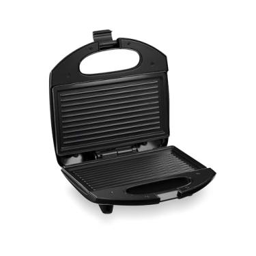 Imagem de Sanduicheira Brunch Time 2 em 1 Elgin Sanduicheira e Grill Antiaderente Preta 220V