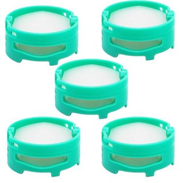 Imagem de Pacote com 5 cartuchos de substituição neutralizadores de odor compatíveis com Shark ZU102 LA702 AZ3000 AZ3002 AZ4002 HZ3000 HZ3002 IZ862H IZ562H ZD550 Stratos Aspirador vertical Peça nº 1541FC3000