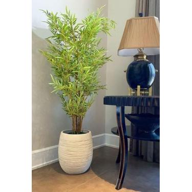 Imagem de Bambu Artificial Grande Realista Planta Com 1.80 Metros, Plantas Artif