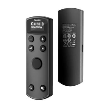 Imagem de Hanpusen Controle remoto sem fio para câmera para Canon R5, R6, R7, R8, R10, R100, M50, M200, 77D, 90D, 200D, 850D, 6D II, M6 Mark II, G5X Mark II, G7X Mark III