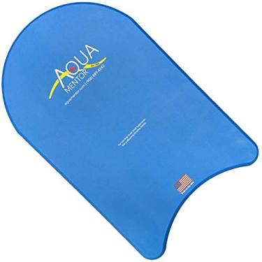 Imagem de Aquamentor Prancha de natação para competição para adultos – Feito nos EUA (azul, médio (30,5 x 45,7 x 3,8 cm))