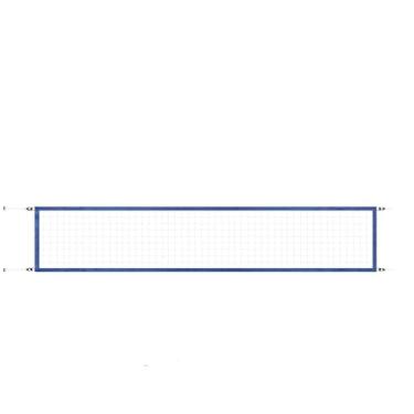 Imagem de oshhni Rede de vôlei de piscina com bolsa de armazenamento, rede de prática portátil resistente, substituição para parque, praia, piscina, gramado, área, Azul Escuro