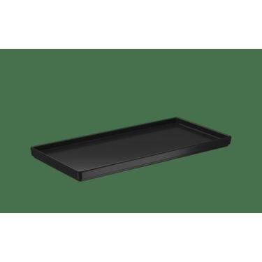 Imagem de Bandeja Para Banheiro Coza Splash 27 x 13 x 1,5 cm Preto