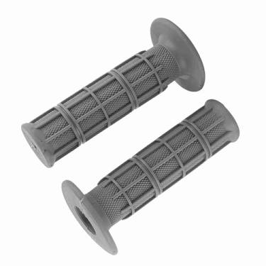 Imagem de WALFRONT Guidão de Motocicleta de Silicone Com Superfície Anti -skid, Fácil de Instalar e Adequado para Guidão de 7/8 ", Kit de Substituição para Direção Segura (Cinza)