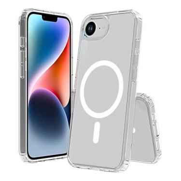 Imagem de Capa Capinha Magnetica Clear Hybrid Anti Impacto Para Iphone 16E