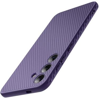 Imagem de JETech Capa Grip para Samsung Galaxy S24 Plus / S24+, Ajuste Fino em TPU Macio Case Protetora para Telefone com Lente de Câmera Proteção Total, Capinha à Prova de Choque (Violeta)