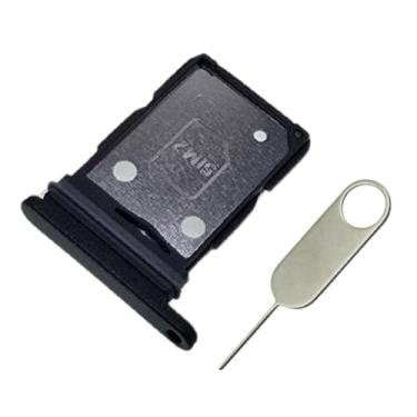 Imagem de PHONSUN Substituição do suporte do cartão SD da bandeja do cartão SIM para Samsung Galaxy A36 (5G) SM-A366 A366U A366U1 (preto maravilhoso)