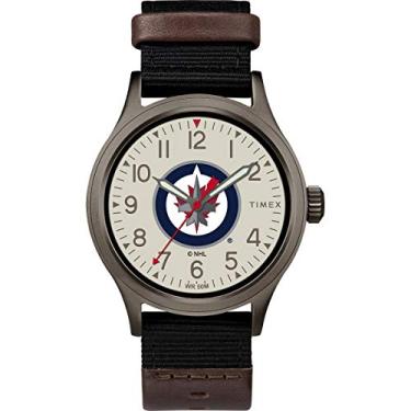 Imagem de Timex NHL Relógio de embreagem masculino 40 mm, Winnipeg Jets