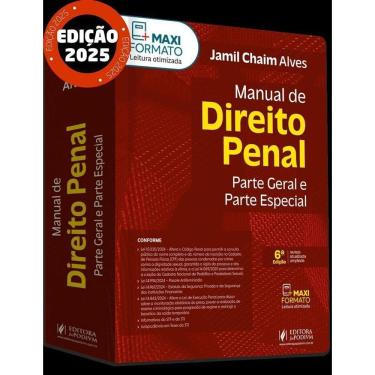Imagem de Manual De Direito Penal - Parte Geral e Parte Especial (2025)