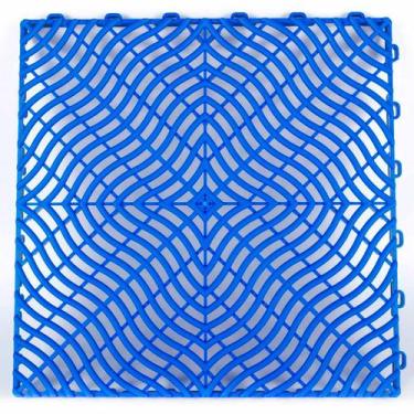 Imagem de Piso Modular 3D PlazaPlas, Azul