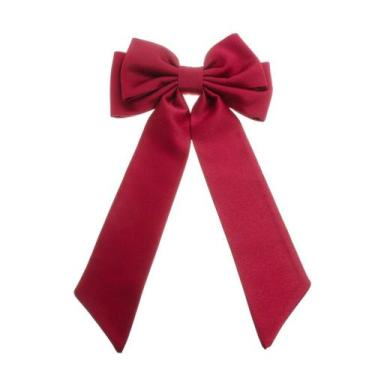 Imagem de Laço de cabelo dani crepe amanda cherry - PIUKA, DOURADO, 6 Meses