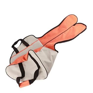 Imagem de Zerodis Proteção da Geração de Motosserra Oxford Plow Carry Caso, Bolsa de Armazenamento Durável para Cortador de Grama, Trabalhadores Florestais da Agricultura, Cor Brilhante (a Serra Elétrica Não