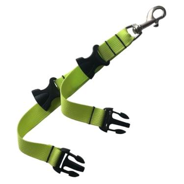 Imagem de Colaxi Correia de retenção para nadadeiras de mergulho Correia de retenção para snorkel de reposição para equipamentos Fivela de liberação rápida para, Verde