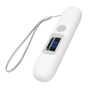 Imagem de Depisuta Leitor de Microchip para Animais de Estimação, Leitor de Etiquetas para Animais com Bluetooth, IP54, à Prova D'água, Monitoramento de Temperatura e Tela Colorida de 1,14“