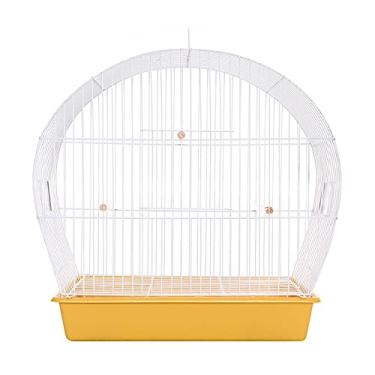 Imagem de Gaiola para Pássaros Arco Top Master Amarela Monaco