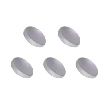 Imagem de Pacote com 5 botões de liberação do obturador, botão de câmera de superfície côncava de cobre puro para Fuji X-M5 XT50 X-T5 X-T4 X-T3 X-T2 X-T30 X-T30 II X-T20 X-T10 X100VI X100V (prata)