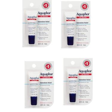 Imagem de Pomada Labial Reparadora Aquaphor - Hidratação Duradoura (4 Unidades d