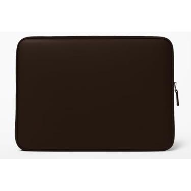 Imagem de Capa Para Notebook em Couro Legítimo Couro e Cia – Proteção Premium, Zíper Reforçado, Forro Espumado, Estilo Elegante – 14", 15,6" e 17" – Preto, Saibro e Marrom Escuro (Marrom Escuro, 17")