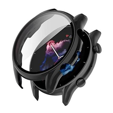 Imagem de Capa Case Bumper com Película de Vidro Temperado Embutida marca 123smart compativel com GTR3 A1971 GTR 3 Pro A2040