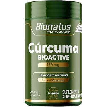 Imagem de Bionatus, Cúrcuma, Suplemento alimentar, Curcumina 130mg, 30 cápsulas • 30 doses, Verde