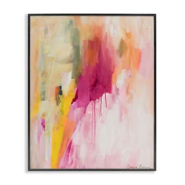 Imagem de Stupell Industries Easy Like Sunday Morning Design de arte giclée emoldurado preto por Amira Rahim, 20 x 16