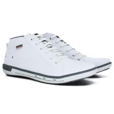 Imagem de Tênis Masculino Casual material ecológico Sapatênis Cano Médio - Hanko