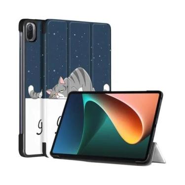 Imagem de Capa Magnética Dobrável Inteligente Para Tablet Xiaomi Pad 5 pro - AYA