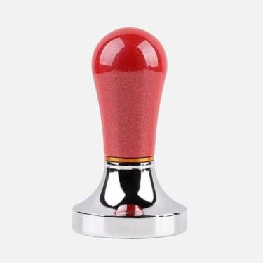 Imagem de Tamper Compactador De Café Expresso Alumínio 58 Mm Vermelho - RALEO