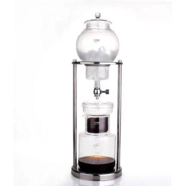 Imagem de Cafeteira Cold Brew Com Suporte Inox Para Café Gelado Raleo